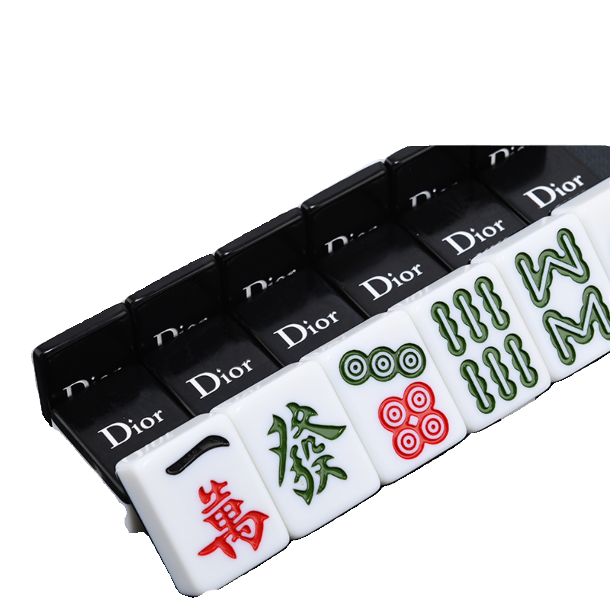 Dior Private Custom Mahjong Douyin Card Black House Rubbing Gifts Mid -Big Mahjong Brand