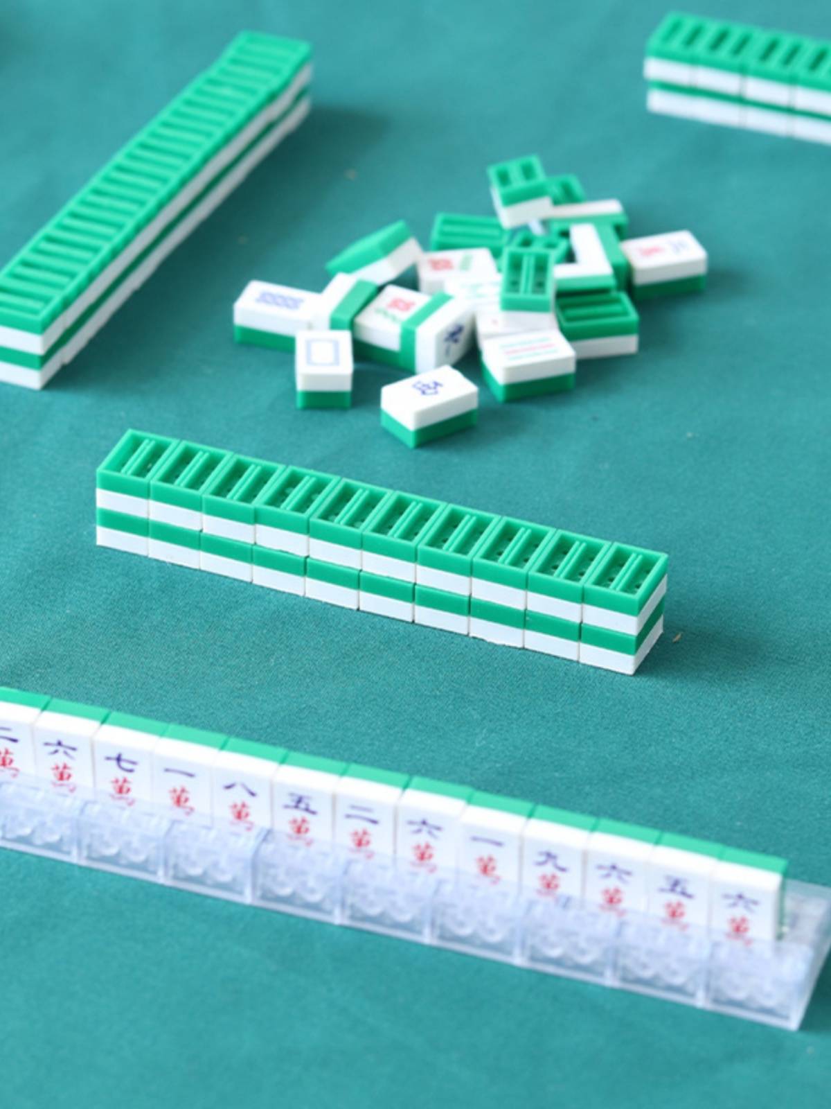 mini-magic mahjong small mahjong travels outside the house of mahjong with hands