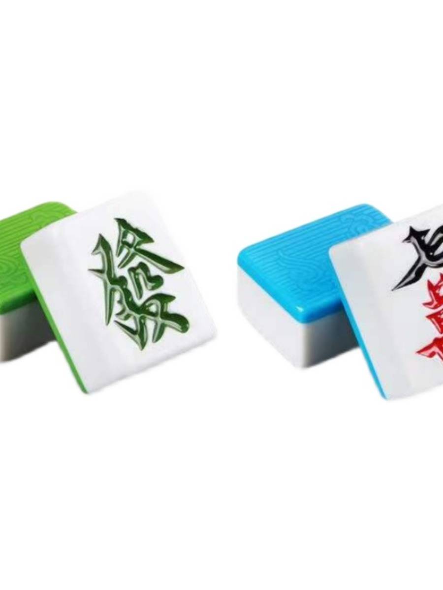 A single mahjong medium model with a full automatic four-mouth machine with a magnetic new e-mail