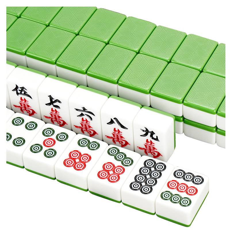 Furnishing hand rubbing Mahjong brand medium large hand -play Mahjong first -level product Guangdong Sichuan 4042mm sparrow card gift gift