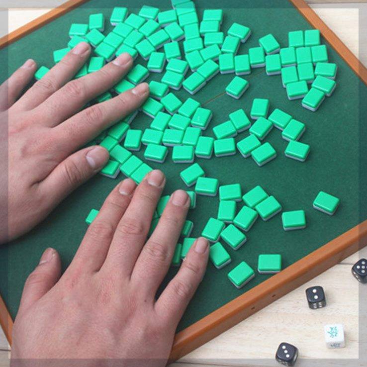 Hangtai mini carving small Mahjong Mahjun Mahjong Mahjong Mahjong
