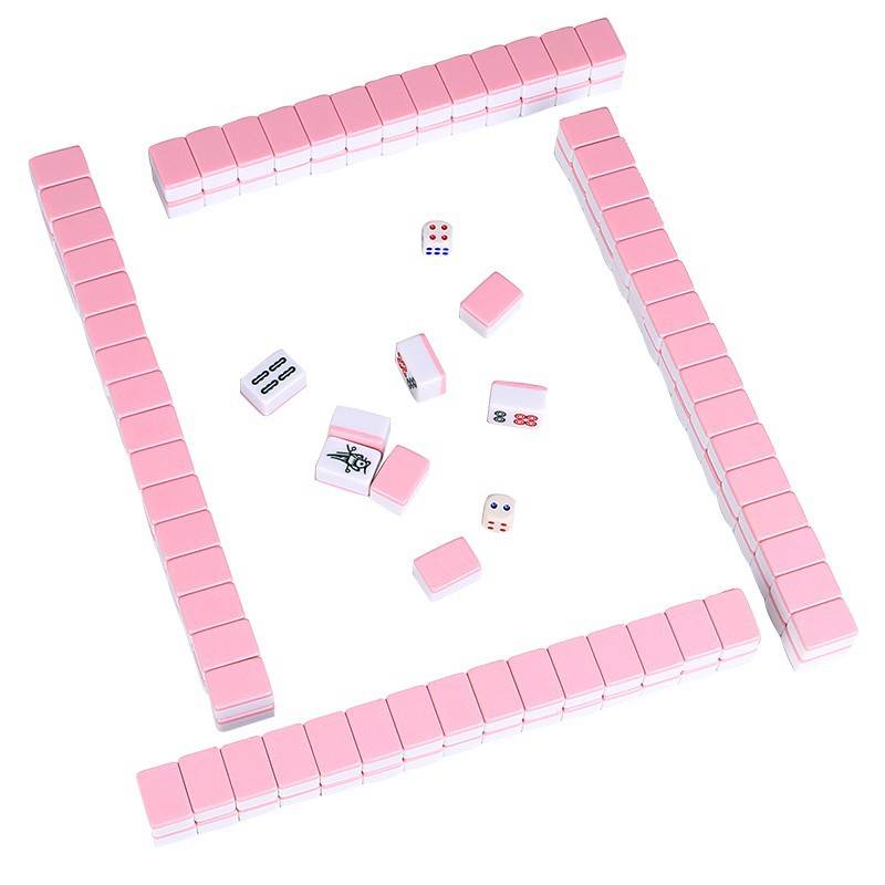 New 26mm mini mahjong travel portable student dormitory goes out to carry mini pocket trumpet mahjong cards