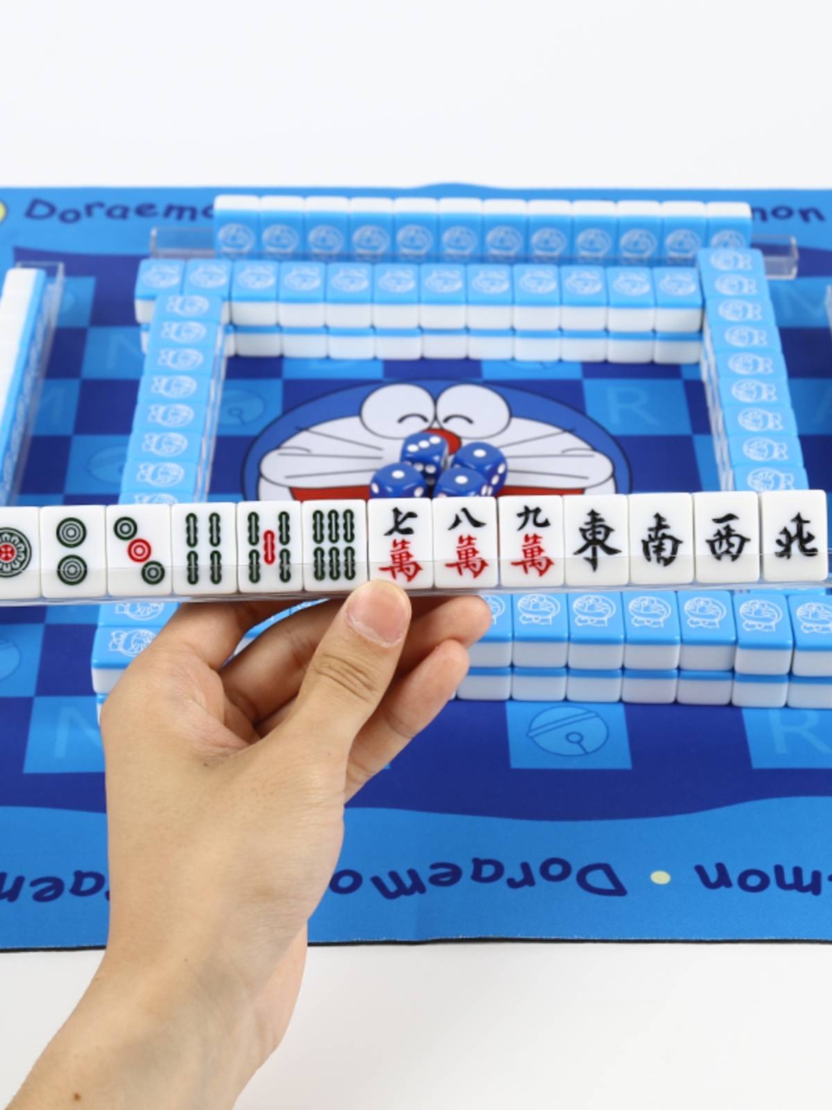 Mini-Ma's portable travel dorm, Pocket Cartoon midget's cute little mahjong