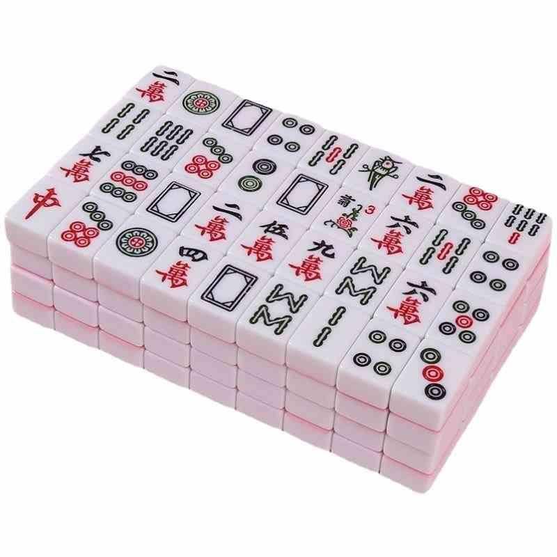 the mini mahjong small portable mahjong small dorms use the netmini hand to rub the mahjong medium