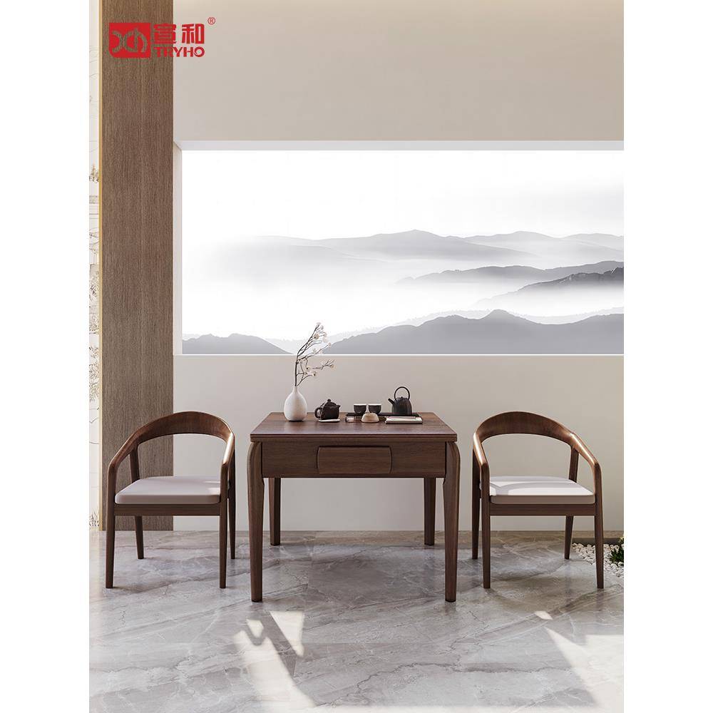 Xuanhe Mahjong machine fully automatic dining table dual -in -one solid solid wood mahjong table Chinese luxury low -audiometer XH800