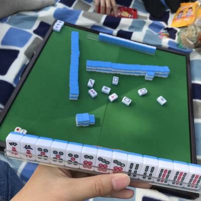 Travel Mahjong table Mahjong 22#to 30#Mini Mahjong Portable Mahjong Dormitory Mahjong Home