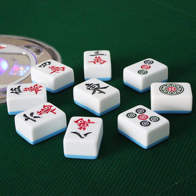 Chess and card room fully automatic four -mouth machine Mahjong cards 40mm42mm46 large mahjong household use
