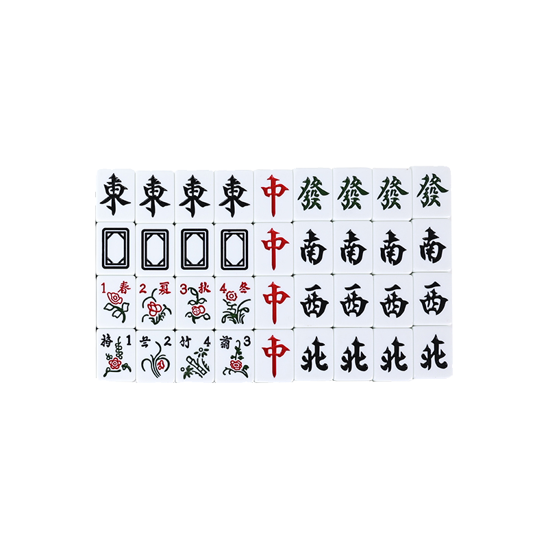 Household automatic mahjong machine playing Mahjong brand positive magnetic Mahjong brand four -port mahjong special 404246mm
