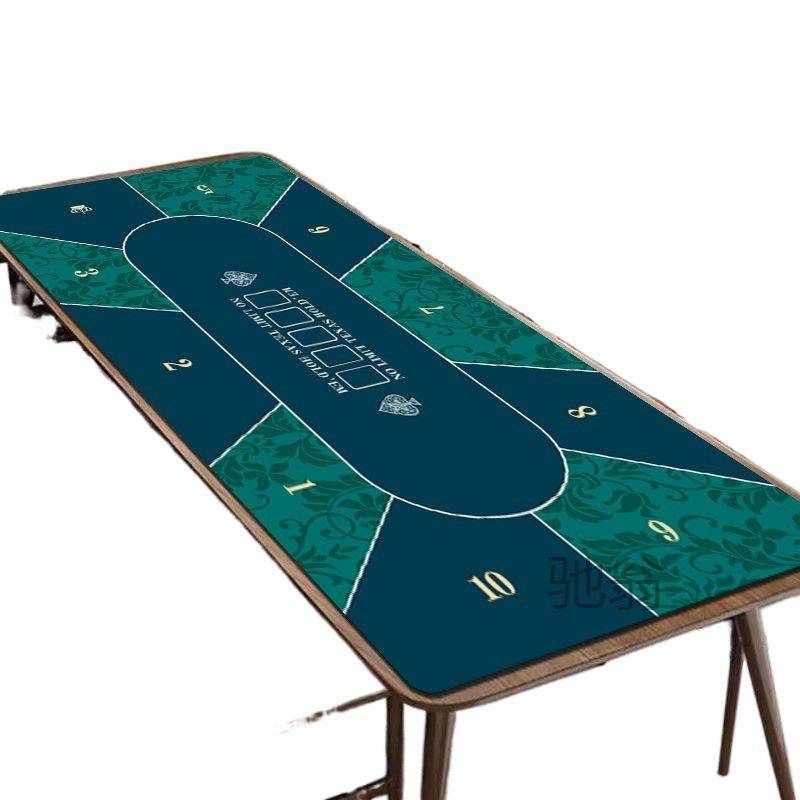 Ael Texas Hold'em Facker Found Pad Founded Thickening Baccarat Pine Games Rubber chip Mahjong table cushion table