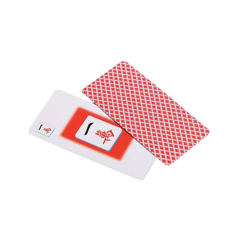Portable Travel Mahjong Poker Vencular Mahjong Silent Sparrow Leisure Student Dormitory Game Paper Mahjong