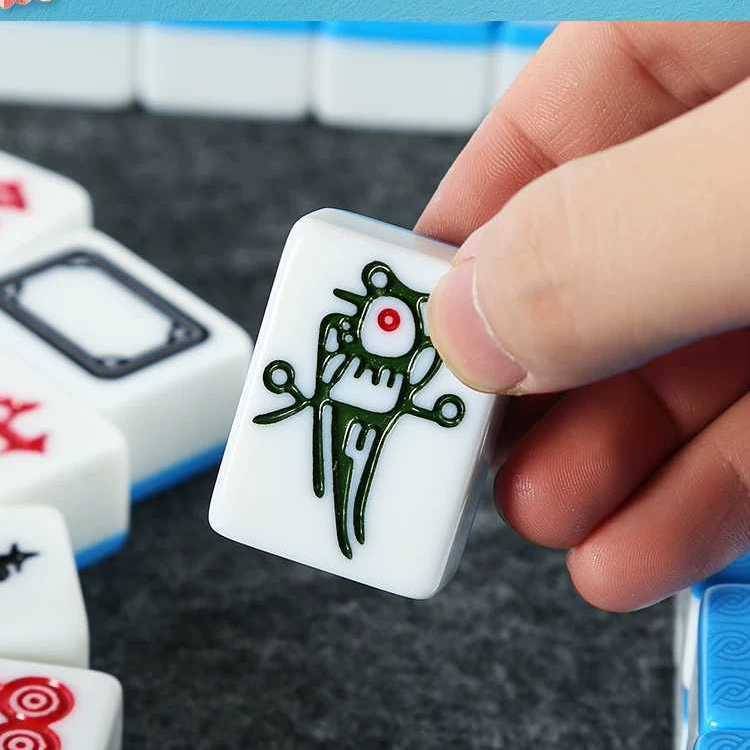 Xinjiang Tibet  Home Mahjong Brand in the large hand rubbing Mahjong 136 special offering mahjong decoration