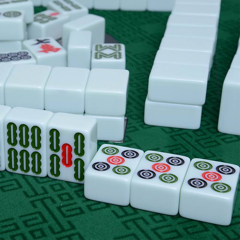 Home -to -hand Jade Mahjong Hand -to -Mahjong brand Sichuan Mahjong 108 Guangdong Mahjong 136 50mm medium
