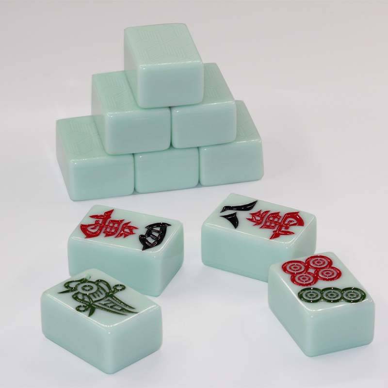 Home -to -hand Jade Mahjong Hand -to -Mahjong brand Sichuan Mahjong 108 Guangdong Mahjong 136 50mm medium
