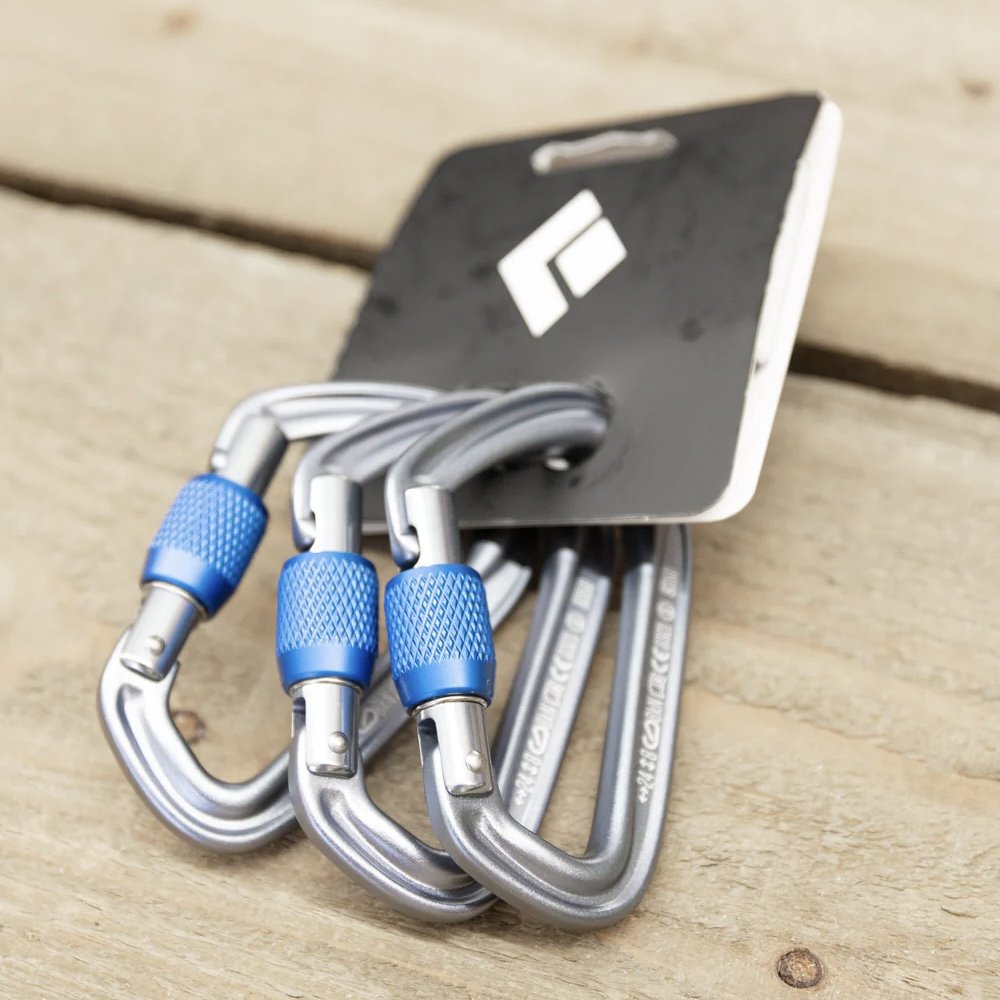 Black Diamond B.D. Climbing Master Lock securely locking up mountain speed and drop-off