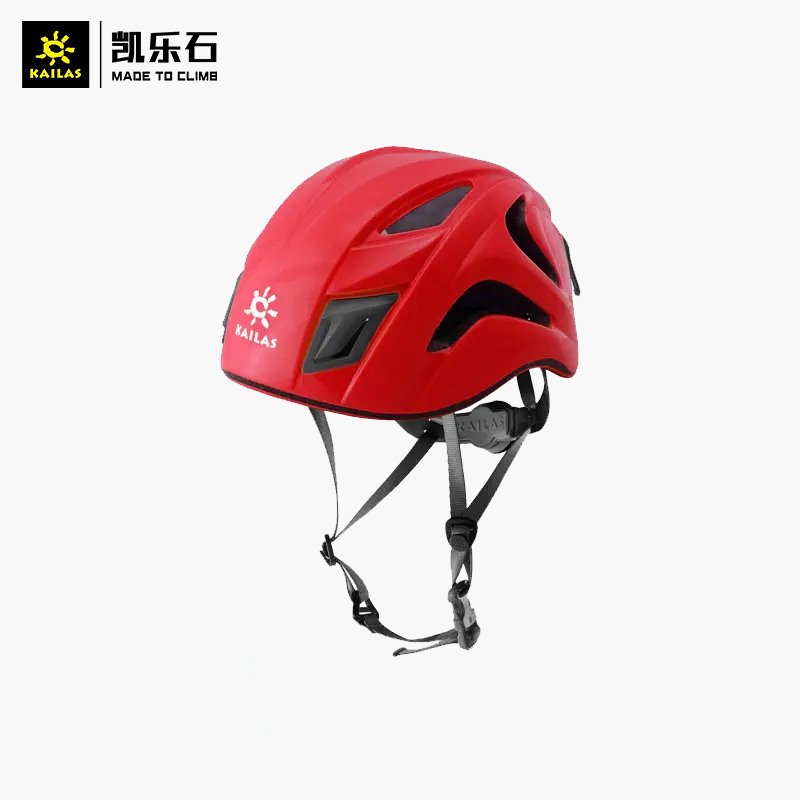 KAILAS CATALAN'S OUT-OF-THE-GROUND MOVEMENT, ROCK-CLIMBING, LIGHT-CLIMBING, AND RESCUE-CLIMBING HELMETS