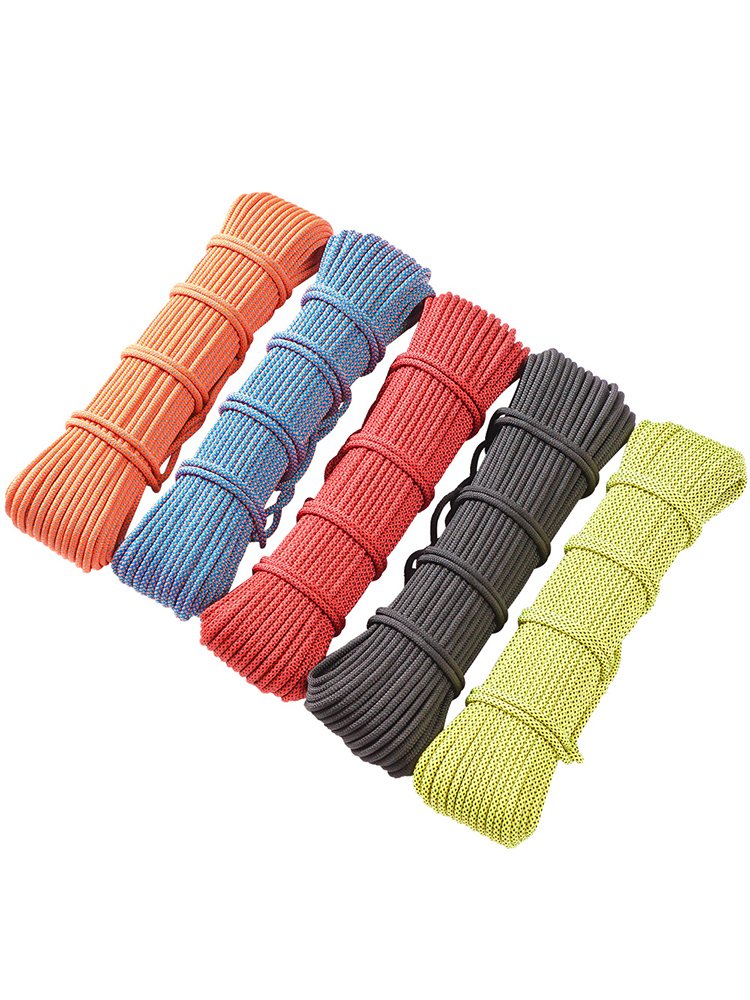 6mm of rock-crawling rope outside canler's outdoors, special practice on grinding ropes at high altitude