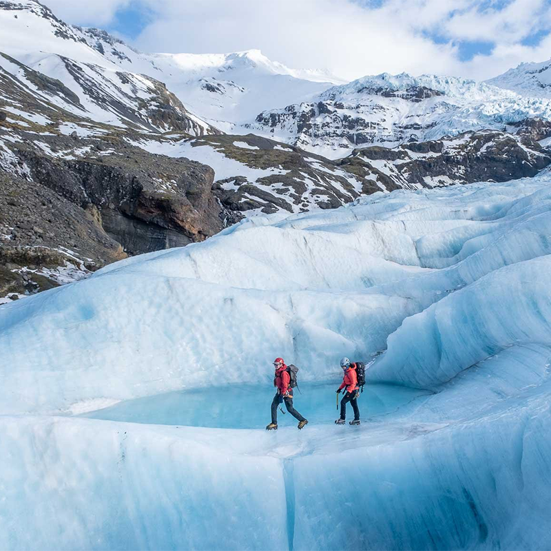 A thousand-year-old glacier