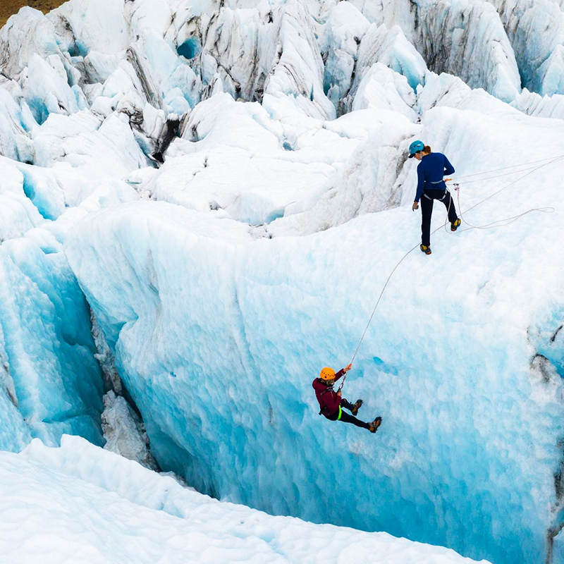 A thousand-year-old glacier