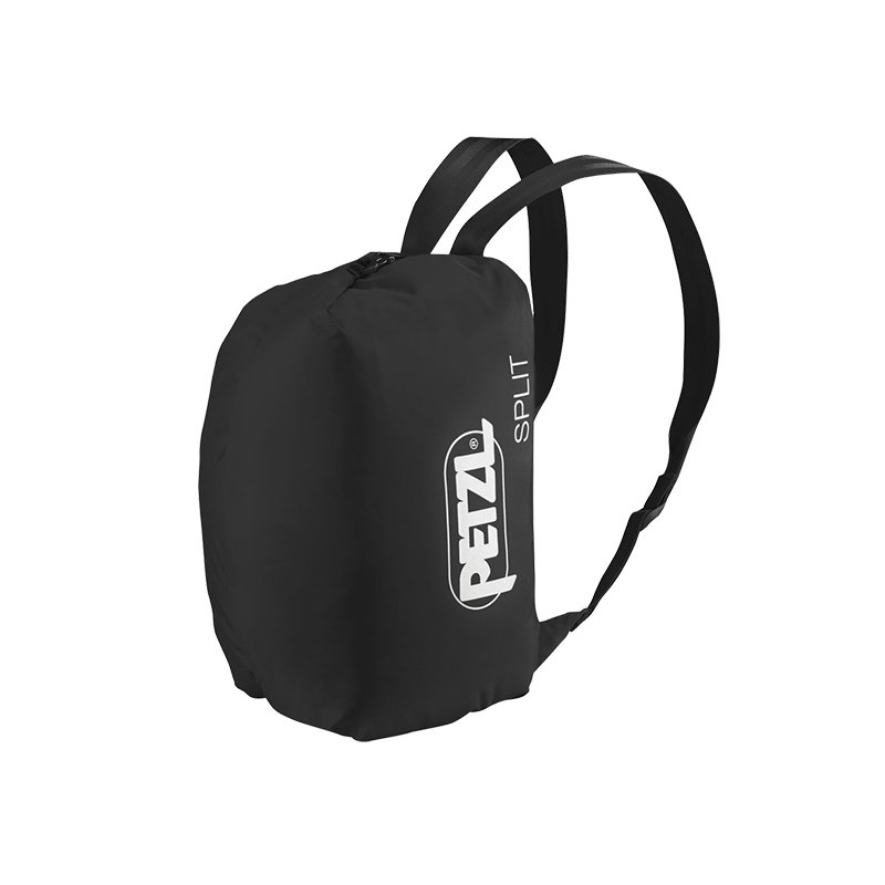 PETZL/CLIMBING SPLIT ROPE PACKS SPECIALIZED EQUIPMENT FOR OUTDOOR CLIMBING OF ROCKS TO EXPLORE ICE