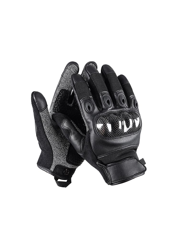 Dragon's A-V Tactical Anti-Screeching Gloves Exhausted through the air with a full-fisted anti-fist against an outdoor anti-fist