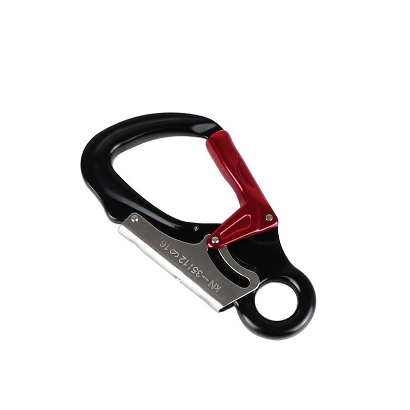 35KN CLIMBS IN SILVER AND RED