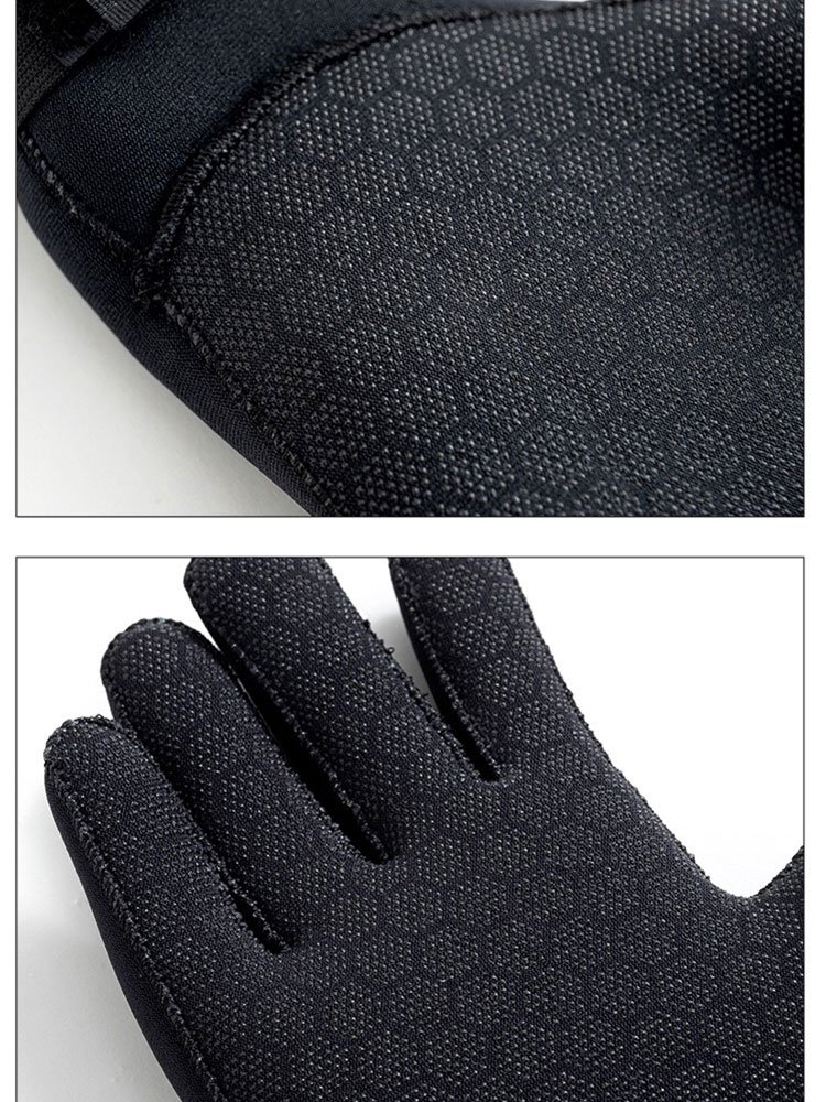 3mm dive gloves for men and women to stay warm and catch fish in winter, stabbing and skating and surfing