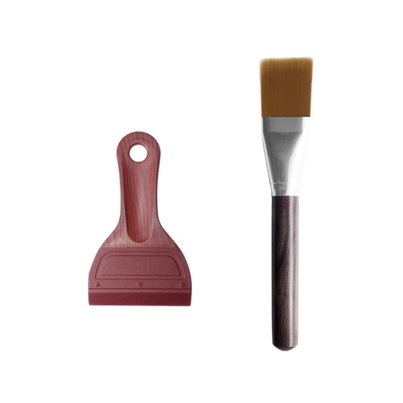 Big wood swab + little black snorkel