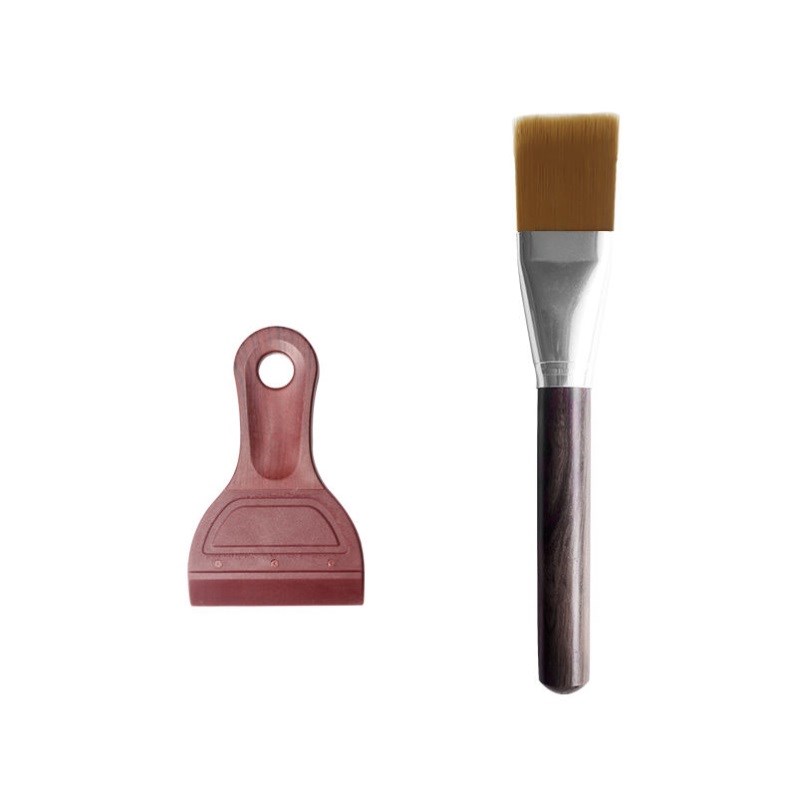 A little wood-sweeping + a little black squirm brush