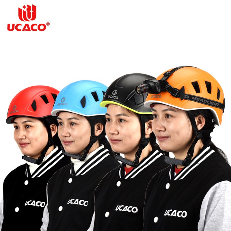 UCACO OUTDOOR SPORTS ADULT MOUNTAIN CRAWLING CRAWLING HELPING ICE TRUCK RIDE SAFETY HELMETS