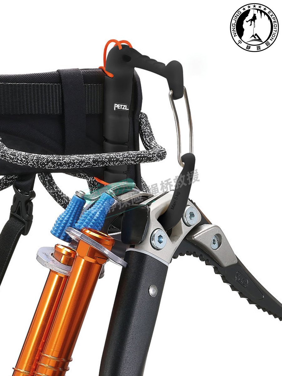 PETZL CRAWLING ICE CRAWL P42L HIGH-AIR OPERATING TOOL FRAME SAFETY BELT ICE CRAWLING GENERIC