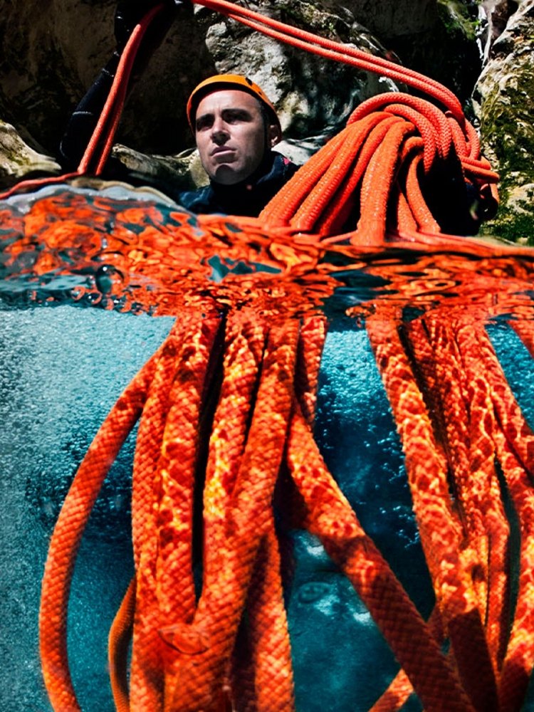 In Japan, out-of-door hiking ropes can grind up high-altitude safety ropes and climb rock-crawling ropes
