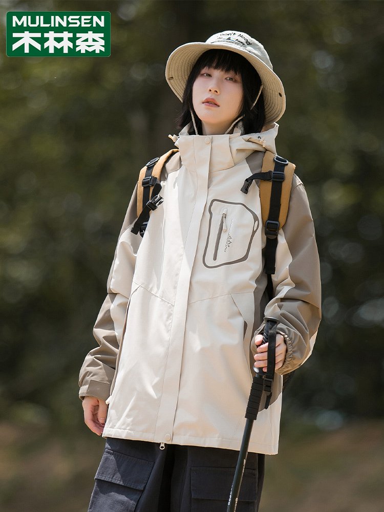 A new 2024 in autumn and winter with a velvet, wind-proof, mountain man