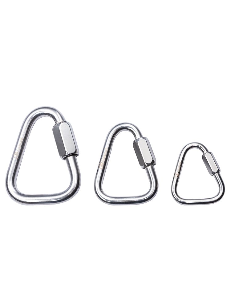 Triangular plum locks, stainless steel, and the main lock-and-crawl button buttons are on the way