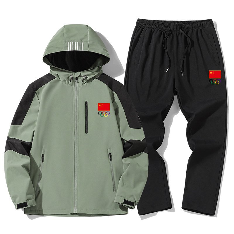chinese team china water-protected assault suit, two custom sets of thongs for men and women in spring and autumn