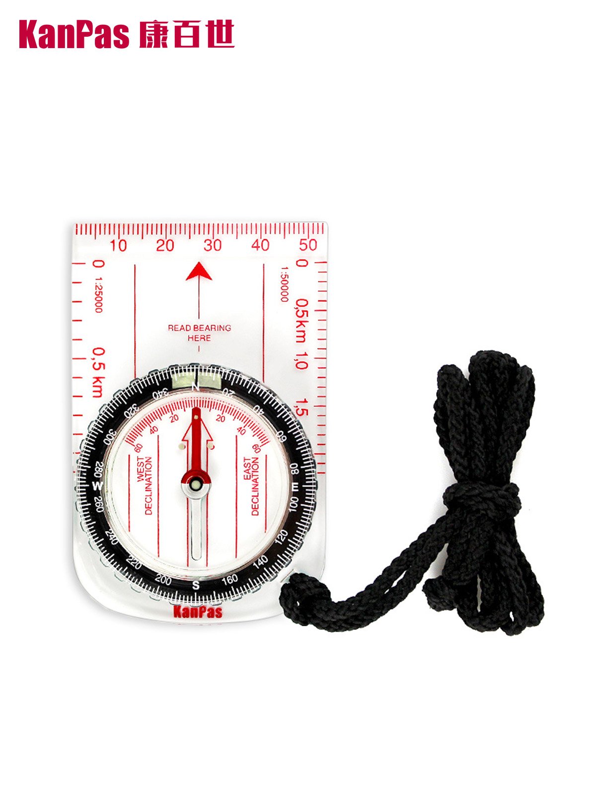 Kanpas entry pointer north, scale, high accuracy, outdoor map mapping compass