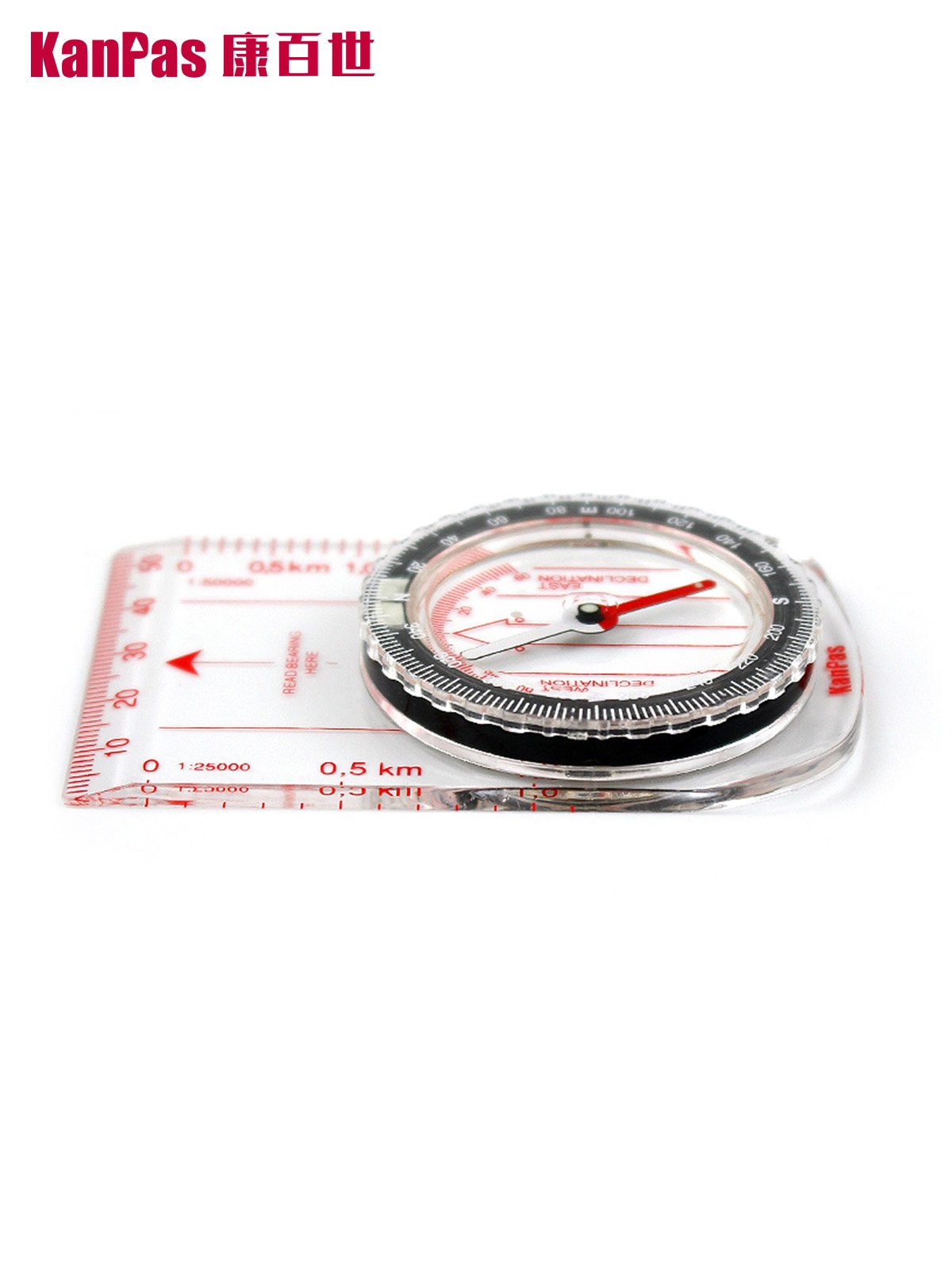 Kanpas entry pointer north, scale, high accuracy, outdoor map mapping compass