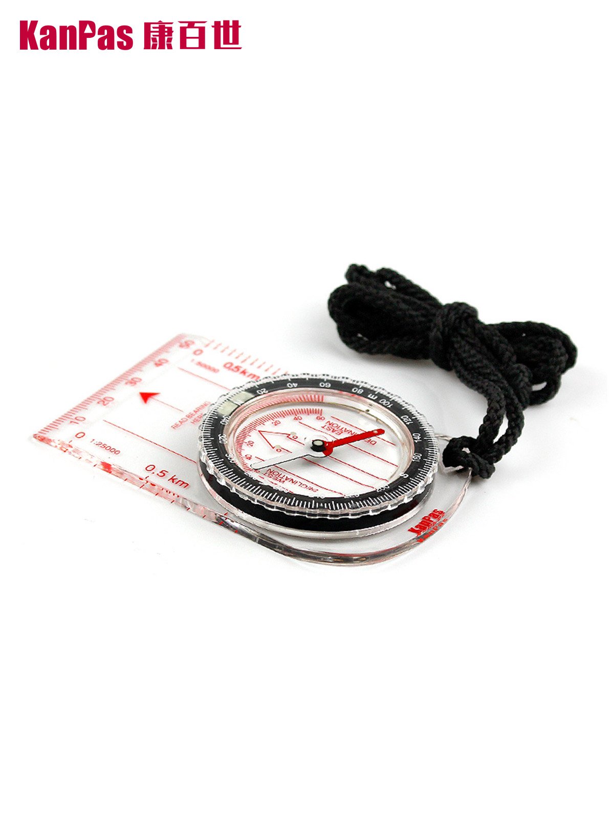 Kanpas entry pointer north, scale, high accuracy, outdoor map mapping compass