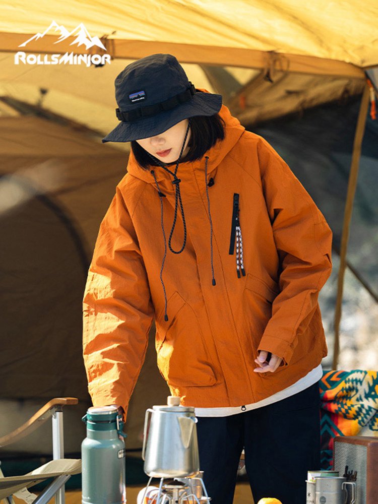 Rolls Minjor outdoor wind-proof, water-scrambling-scrambling coats