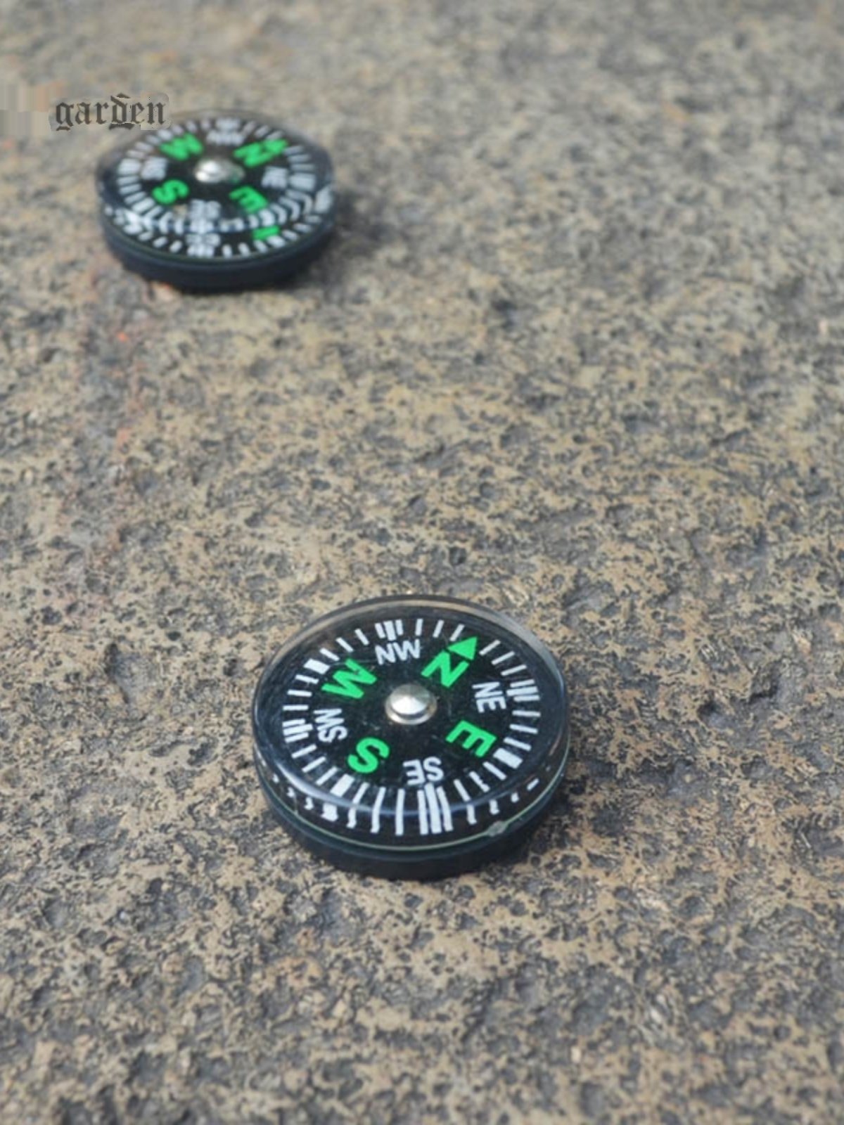 2.5Cm oil-free mini-plastics compass