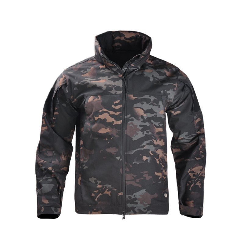 Spring, autumn and winter soft shell light Quantified colored army brigade assault suit, windproof and waterproof jacket jacket for men and women outside the house