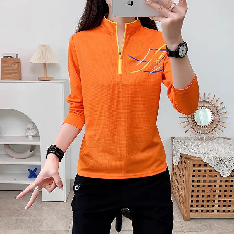 2024 new dry clothes, long-sleeve-in-the-out sports t-shirts, big, dry clothes, and air