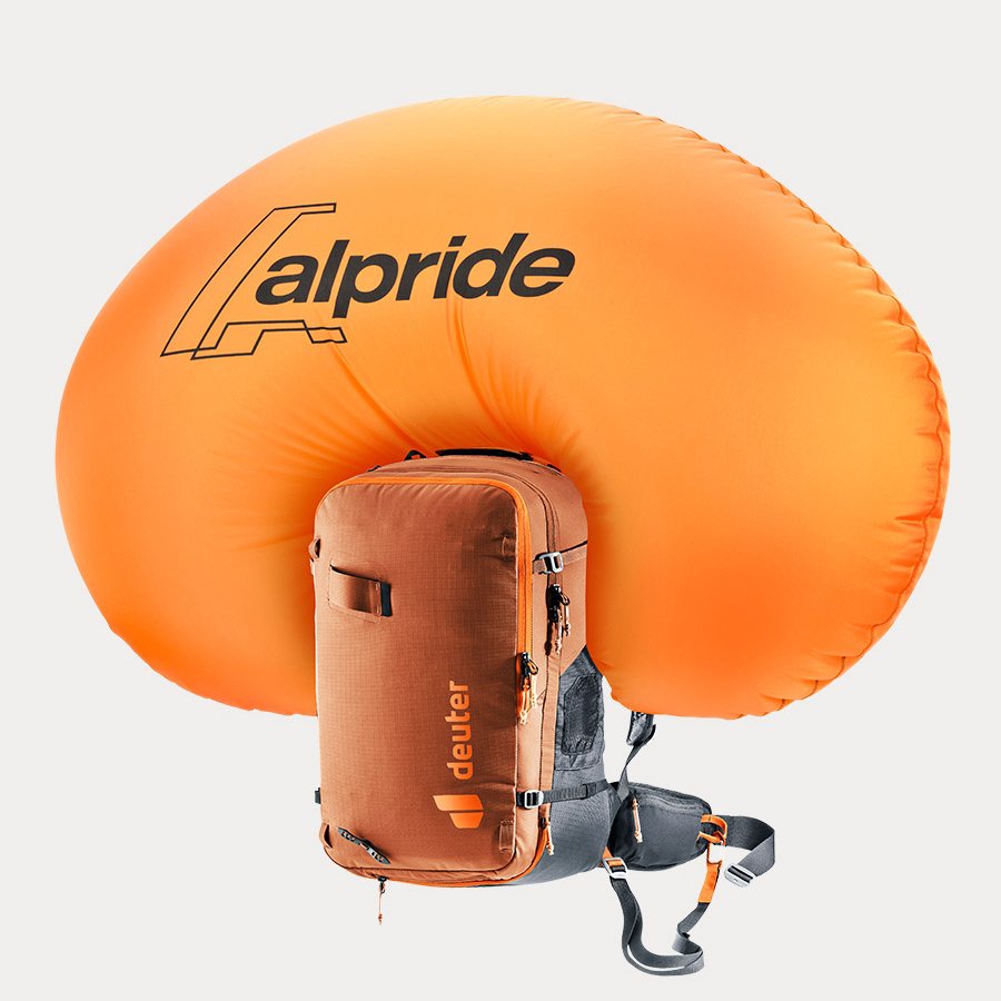 Importing Germany's Deuter Mountain Climbing backpacks from 16 to 43 L to ice-scrambling ski bags