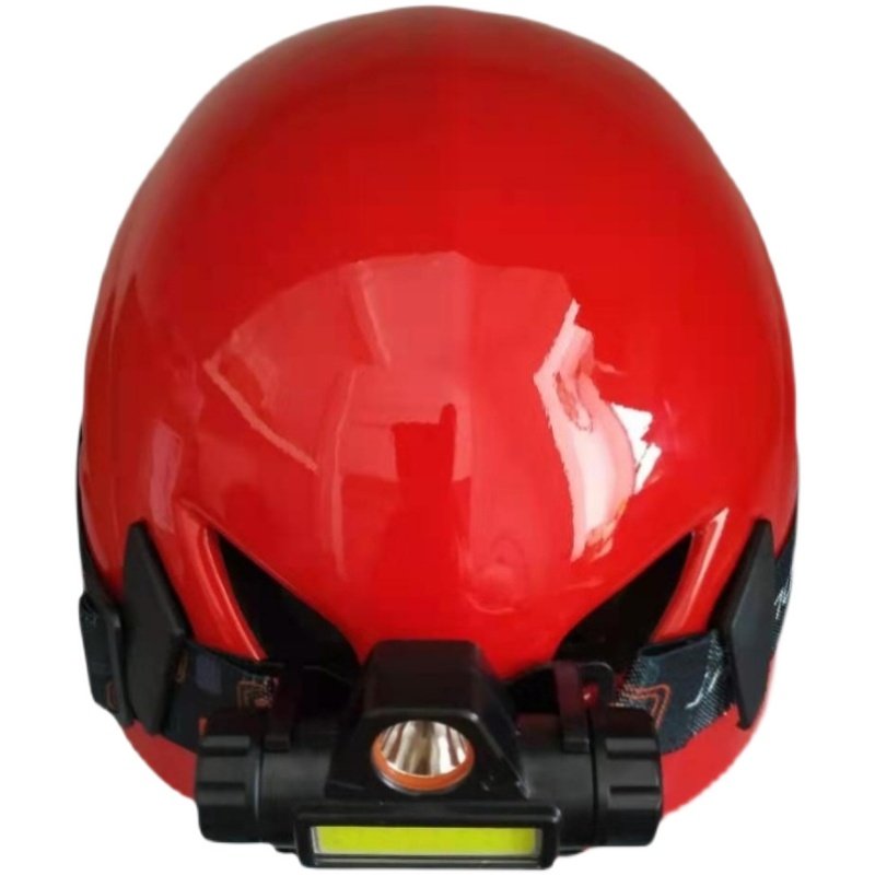 CE CERTIFIES A SUPER-LIGHTLY INTEGRATED SAFETY CAP FOR AN OUTDOOR HIKING RESCUE HELMET CLIMBING OVER AN EXTENDED STREAM OF ICE