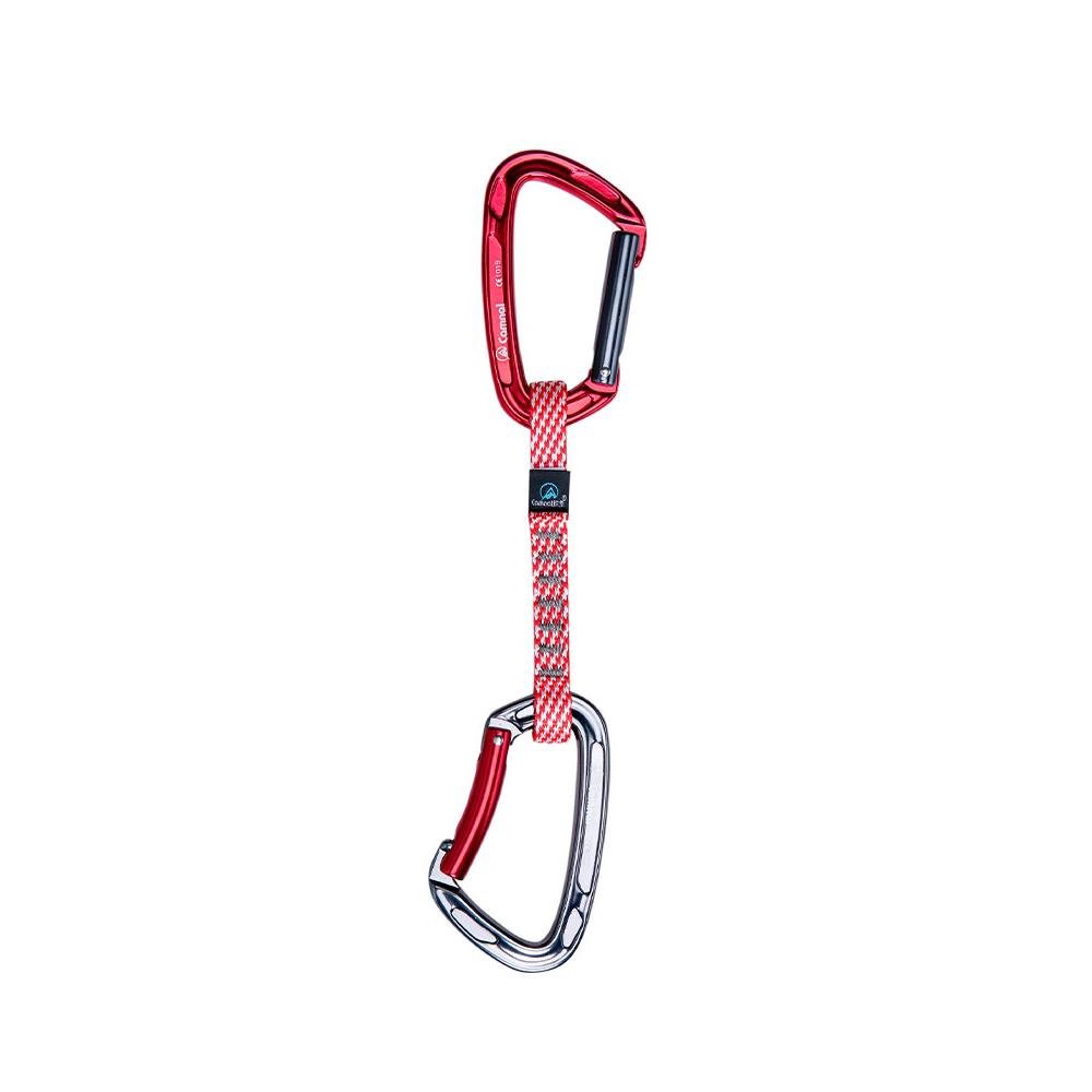 Canler climbs out of the house, climbs the ice, hangs the nylon belt, closes the main lock, bends the door