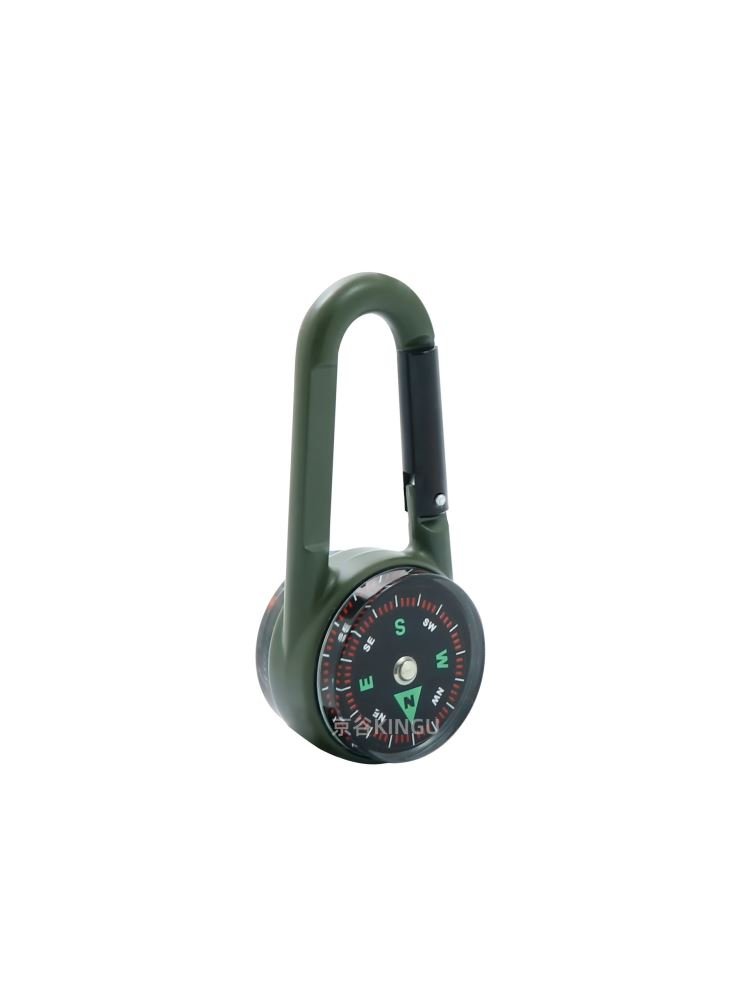 I've got an extra-water-protective, double-scrambling compass with a thermometer metal pointer for the north