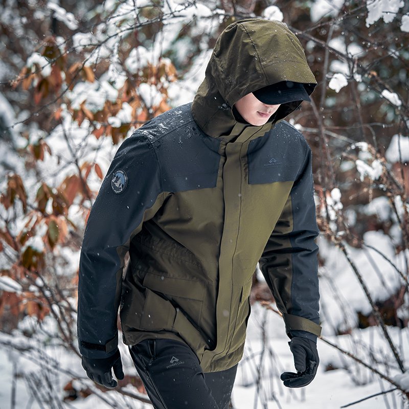 A new, windproof, waterproof coat for an outdoor assault suit in autumn 2024