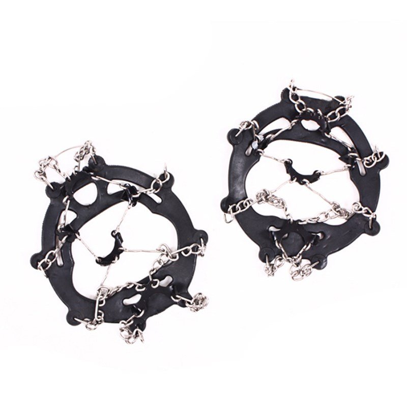 Outdoor skating shoe laces, eight dents to strengthen manganese steel ice-crawling rock-crawling