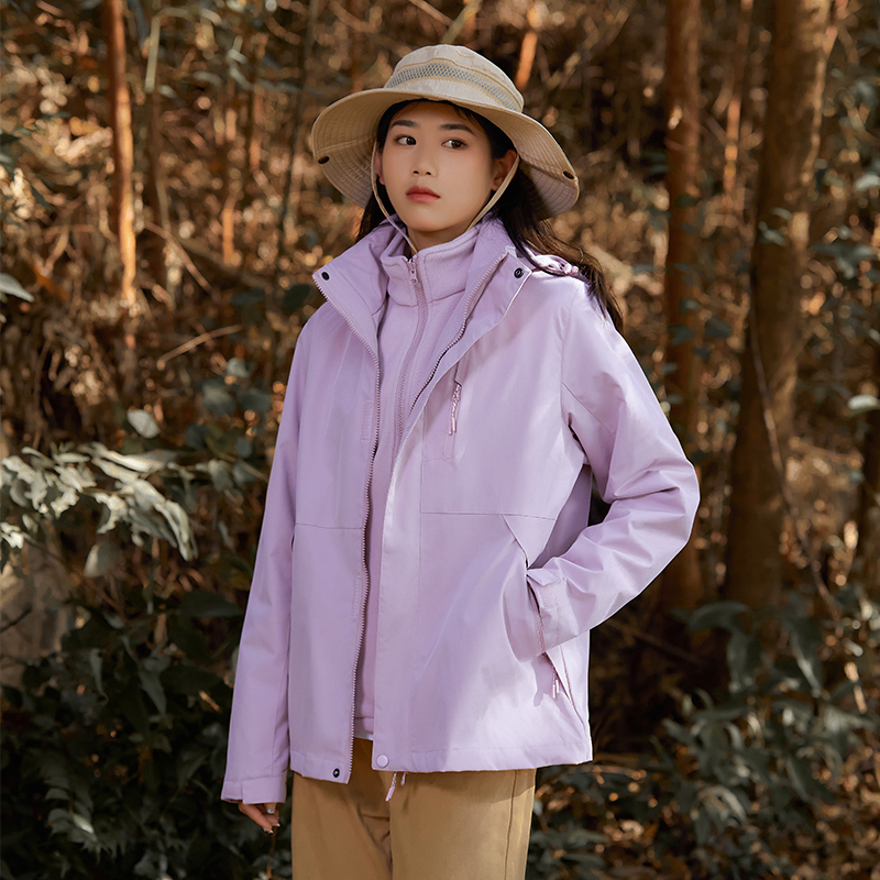 ♪ Snow and purple ♪