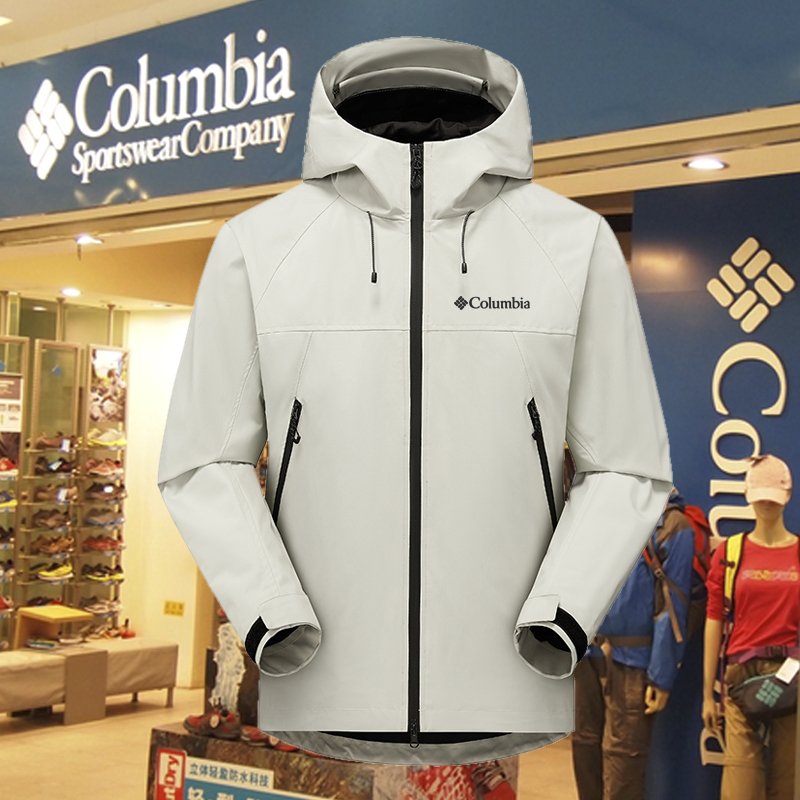 Colombian outdoor assault suit men and women with caps and jackets, and a waterproof and windproof coat for the mountain-up