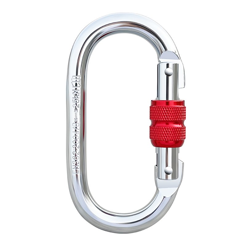 OUTSIDE, THE O-STROKE MAIN LOCK LOCKS, THE SECURITY BUTTONS, THE CHAIN LOCKS, AND THE ROCK CLIMBING GEAR